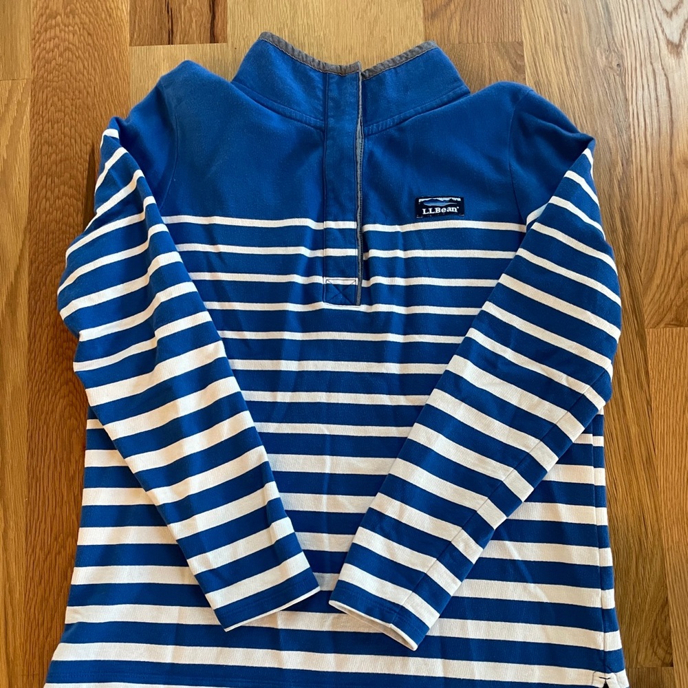 L. L. Bean Pullover (Chambray Lined)